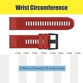 economico Cinturini per orologi Garmin-Confezione da 6 Cinturino per orologio  per Garmin Fenix 7 6 5 Precursore 955 Solare 945 935 Istinto 2 Epix Approccio S62 S60 Marq Discesa G1 Quatix 7 Silicone Sostituzione Cinghia Attacco rapido 22