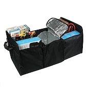 cheap Vehicle Service-Car Trunk Storage Box Foldable Anti-slip Car Storage Box Toy Food Storage Bag Car Organize Car Accessories