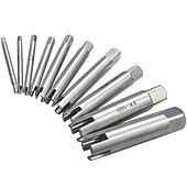 ieftine set de burghie-10 bucăți/set îndepărtați șuruburi deteriorate pentru extracție de robinet set de burghie accesorii pentru casă unelte din oțel aliat spart