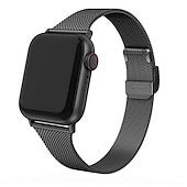 Χαμηλού Κόστους Ζώνες Apple Watch-Παρακολουθήστε το συγκρότημα για Apple Watch Series 8 7 6 5 4 3 2 1 SE Ανοξείδωτο Ατσάλι Αντικατάσταση Λουρί Μιλανέζικη Πλέξη Περικάρπιο