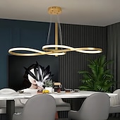 economico Design della linea-luci l.t. 1 luce 75 cm lampada a sospensione dimmerabile in acrilico lampadario a led design nota regolabile moderno per illuminazione domestica soggiorno solo dimmerabile con telecomando