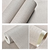 levne Tapety-jednobarevná tapeta vodotěsná obyčejná látka samolepicí samolepka na stěnu do ložnice obývacího pokoje 53x1000cm / 20.87&#039;&#039;x393.7&#039;&#039;