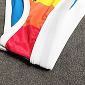economico Costumi da Bagno per Uomini-Per uomo Costumi da bagno Slip da bagno Color Block Antiparassitario A prova di perdita Spiaggia Piscina Di tendenza Semplice Arcobaleno Media elasticità