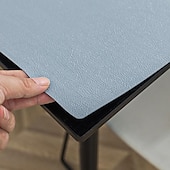 abordables Nappes-Housse de set de table de ferme 100 % imperméable et résistante à l&#039;huile, nappe en vinyle PVC, protection de nappe rectangulaire pour table à manger, extérieur et intérieur