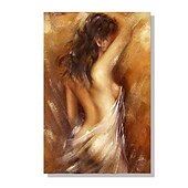 preiswerte Nude Art-handgemachtes Ölgemälde handgemalte vertikale Menschen zeitgenössische moderne gerollte Leinwand (kein Rahmen)