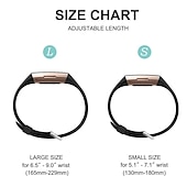 זול להקות שעונים של Fitbit-להקת שעונים חכמה מותאם ל פיטביט Charge 4 / Charge 3 / Charge 3 SE סיליקוןריצה שעון חכם רצועה אלסטי מתכוונן נושם רצועת ספורט תַחֲלִיף צמיד