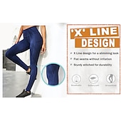 cheap Yoga Leggings &amp; Tights-Women&#039;s Compression Pants Running Tights Leggings with Phone Pocket Base Layer Street Athletic Athleisure Winter Breathable Soft Compression Fitness Gym Workout Running Sportswear Activewear Solid