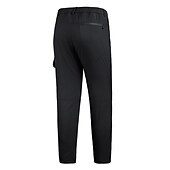 preiswerte Unterteile-Herren Wasserdichte Wanderhose Fleece-gefütterte Hose Softshellhosen Winter Außen Regular Fit warm Fleece-Futter Abnehmbares Vlies Atmungsaktiv Hosen / Regenhose Unten Dunkelgrau Schwarz / Orange