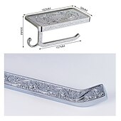 cheap Toilet Paper Holders-Toilet Paper Holder Multifunction Antique Zinc Alloy 1PC - Bathroom