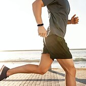 billige Fitbit klokkebånd-1 pcs Reim til Smartklokke til Fitbit Inspire 2 / Inspire / Inspire HR Silikon Smartklokke Stropp Myk Justerbar Elastisk Sportsrem Erstatning Armbånd
