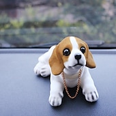 voordelige Autohangers &amp; Ornamenten-1 stuks Auto Dashboard Decoraties Modieus Hond Schattig Nieuw ontwerp Klein en voortreffelijk Voor vrouwen Voor mannen
