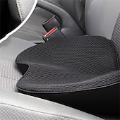 abordables Housses de siège de voiture-Coussin de siège auto en mousse mémoire – Support de siège confortable pour les conducteurs lors de longs trajets