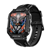 Χαμηλού Κόστους Smartwatch-LOKMAT OCEAN PRO Εξυπνο ρολόι 1.85 inch Έξυπνο ρολόι Bluetooth Βηματόμετρο Υπενθύμιση Κλήσης Παρακολούθηση Ύπνου Συμβατό με Android iOS Γυναικεία Άντρες Μεγάλη Αναμονή Αδιάβροχη Έλεγχος Μέσων IP68