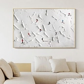 voordelige Schilderijen van landschappen-Hang-geschilderd olieverfschilderij Handgeschilderde Horizontaal Abstract Landschap Modern Zonder Inner Frame (Geen frame)