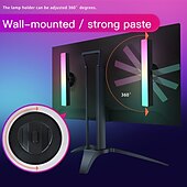 economico Luci intelligenti-tuya wifi computer desktop lampada atmosfera rgb smart bluetooth lampada sensore musicale app usb controllo vocale e-sport lampada polare