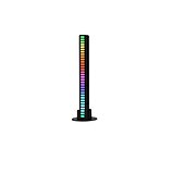 cheap Smart Lights-RGB LED Smart Light Voice-controlled Synchronous Rhythm Light Internet Popular Color Music Environment Light Car Desktop Sensing Creative Led Atmosphere Light