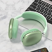 cheap On-ear &amp; Over-ear Headphones-Wireless Bluetooth Headphones with Noise Reduction, Stereo Sound Earphones for Gaming, Phones, or PC