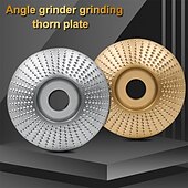 cheap Drill Bit Set-Wood Angle Grinding Wheel Sanding Carving Rotary Tool Abrasive Disc for Angle Grinder Tungsten Carbide Coating Bore Shaping