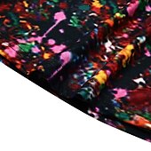 cheap Art&amp;Design Dress-Women&#039;s Midi Dress Casual Dress Winter Dress Swing Dress Vacation Fashion Basic Formal Vacation Party Regular Fit Tie Dye Color Gradient Long Sleeve Crew Neck Yellow Blue Camel Purple
