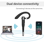 baratos Auscultadores TWS True Wireless-Fone de Ouvido YYK525 Bluetooth Sem Fio Compatível Fone de Ouvido de Negócios Handsfree Mini Embutido com Microfone para Condução de Carro