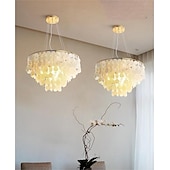 economico Lampadari-Lampadario 4 luci 50 cm scocca in metallo finiture verniciate moderno 110-120v / 220-240v
