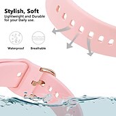 baratos Relógios Garmin-3 pacotes Pulseiras de Relógio para Garmin Forerunner 255S Music Local 2S Vivoactive 4S Vivomove 3S Silicone macio Substituição Alça Liberação rápida 18mm Pulseira Esportiva Pulseira