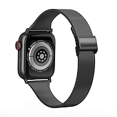 Χαμηλού Κόστους Ζώνες Apple Watch-Παρακολουθήστε το συγκρότημα για Apple Watch Series 8 7 6 5 4 3 2 1 SE Ανοξείδωτο Ατσάλι Αντικατάσταση Λουρί Μιλανέζικη Πλέξη Περικάρπιο