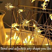 cheap Battery String Lights-Star Fairy String Lights Christmas Holiday Lights 10M 80LEDs with 13key Remote Control Creative Party Holiday Optional Remote Controller Battery Box or Remote Controller USB 1set