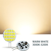 abordables Ampoules LED type maïs-10 pièces led bi broches lumières 24led ac/dc12v-36v courant constant large tension maïs lumières led bi-pin lumières g4 pin 5730 smd perles fenêtre armoire lampe ménage intérieur lampe lampe