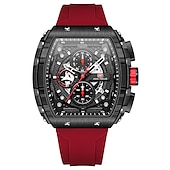 olcso Quartz órák-MINI FOCUS Quartz Sport Óra Férfiaknak Kronográf Lumineszcens Naptár Katonai Férfi Órák Felső Márka Luxus Szilikon Szalag Vízálló Apák Napjára