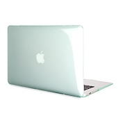 cheap Laptop Bags,Cases &amp; Sleeves-Crystal Laptop Case For Apple Macbook Air Pro Retina 11 12 13 15 16 inch Solid Colored Plastic Hard Clear Laptop Cover Protective Cover