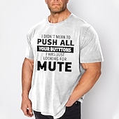 economico magliette da uomo taglie forti-Per uomo Taglie Forti Maglietta Grande e alto Grafico Girocollo Stampato Manica Corta Primavera &amp; Estate Moda Streetwear Essenziale Confortevole Vacanza Casuale Top