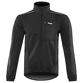 baratos Jaquetas e Gilets para homens-Arsuxeo Homens Jaqueta para Ciclismo Jaqueta Corta-Vento Casaco de lã Inverno Térmico / Quente A Prova de Vento Forro de Velocino Respirável Moto Jaqueta Ciclismo de Montanha Ciclismo de Estrada