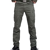 abordables Pantalons de Course &amp; Collants-Homme Ripstop Coupe Vent Militaire Noir Vert