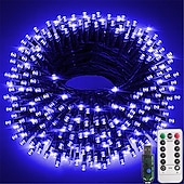 preiswerte USB-Lichterketten-weihnachtslichter fee lichterketten innen außen usb mit fernbedienung 10m 20m dunkelgrüner draht lichterketten 100/200 leds 17key fernbedienung cluster lichter urlaubslichter usb urlaub hochzeit