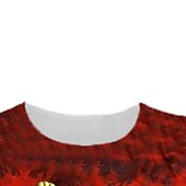 halpa Poikien 3D Eläimet-Lapset Poikien T-paita Tee Eläin Dinosaurus Lyhythihainen Crewneck Lasten toppi Kausaliteetti 3D-tulostus Tyylikäs Päivittäin Kesä Viini 3-12 vuotta