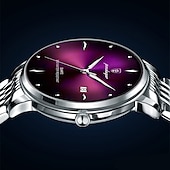 cheap Quartz Watches-The new POEDAGAR/ P868 brand men&#039;s watch waterproof glow-in-the-dark slim calendar quartz watch is a hit with foreign trade