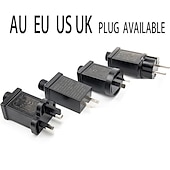 Χαμηλού Κόστους Plug In Ηλεκτρικό-led νεράιδα φωτιστικό κορδόνι 100m 800leds 50m 400leds 8 modes αδιάβροχο εύκαμπτο χριστουγεννιάτικο φωτιστικό διακοπών για χριστουγεννιάτικο πάρτι αυλής κήπου αίθριο πολύχρωμος φωτισμός eu us au uk βύσμα