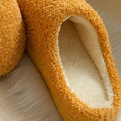 cheap Home Slippers-Home Slippers for Women Men, Fuzzy House Slippers Memory Foam  Slippers Slip on Cozy Bedroom Shoes Anti-Skid Rubber Sole Indoor Outdoor Shoes