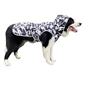 baratos Casacos-Cachorros Gatos Casacos Jaqueta Moda Estilo bonito Inverno Respirável Macio Lavável Confortável Ao ar livre Casual / Diário Roupas para cães for Bichon Frise Pomerânia Animais de Pequeno Porte
