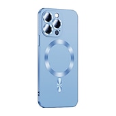 رخيصةأون جرابات آيفون-هاتف غطاء من أجل Apple ايفون 16 آيفون 15 برو ماكس بلس iPhone 14 Pro Max Plus iPhone 13 12 11 Pro Max مع ماجسيف حامي عدسة الكاميرا دعم الشحن اللاسلكي ماتي متجمد لون الصلبة TPU