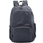 abordables Mochila de senderismo-20 L Mochila de senderismo Mochila Ligera Ligera Mochilas de Senderismo Resistente al Viento Resistente a la lluvia Transpirable Plegable Ligero Al aire libre Yoga Caza Pesca Senderismo Nailon Negro