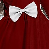 preiswerte Weihnachtskleider für Kinder-kinderkleidung Mädchen Kleid Feste Farbe Langarm Casual Pelzkragen Rundhalsausschnitt bezaubernd Täglich Polyester Übers Knie Casual kleid Schaukelkleid A Linie Kleid Herbst Winter 2-13 Jahre Schwarz