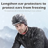 cheap Cycling Hats, Caps &amp; Bandanas-REXCHI Cycling Cap  Bike Cap Skull Caps Cap Helmet Liner Stripes Warm Cycling Breathable Soft Stretchy Bike / Cycling Black Dark Grey Grey Fleece Winter for Men&#039;s Unisex Adults&#039; Mountain Bike / MTB