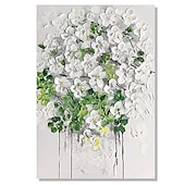 voordelige Schilderijen van bloemen/planten-handgemaakt olieverfschilderij handgeschilderde hoge kwaliteit 3d bloemen eigentijds modern opgerold canvas (geen lijst)