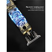 cheap Shaving &amp; Hair Removal-USB Rechargeable Baldheaded Hair Clipper Electric Hair Trimmer Cordless Shaver Trimmer Men Barber Hair Cutting Machine