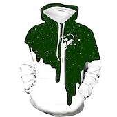 abordables Motif 3D-Homme Graphic Bloc de couleur Sweat à capuche Sweats à Capuche Sweat-shirt Sweat à capuche Sweat à capuche Capuche Décontractées 3D effet du quotidien Noir Jaune Designer