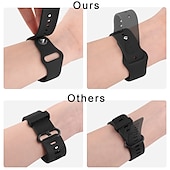 abordables Otras correas de reloj-Ver Banda para Amazfit GTS 4,4mini, 3,2,2mini, 2e, GTR 42mm, Bip U Pro, U, 3 Pro, 3, S lite, S, lite Silicona suave Reemplazo Correa Correa Deportiva Pulsera