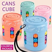 economico Cubi di Rubik-Set Speed Cube 1 pcs Cubo magico Cube intuitivo Trottola Gioco educativo Anti-stress Cubo a puzzle Regalo Adorabile Per ragazzi Per adulto Giocattoli Regalo
