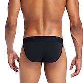 economico Slip, boxer ed intimo Uomo-Per uomo 1 confezione Mutandine di base Slip Cotone Antiparassitario A prova di perdita Alfabetico Vita normale Nero Bianco